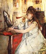 Young Woman Powdering Herself Berthe Morisot